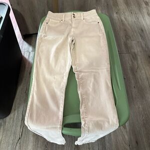 Maurices Women's Light Tan Straight Leg Jeans